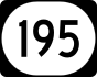Kentucky Route 195 marker