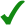 Green tick