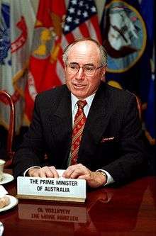 Prime Minister John Howard, 1997