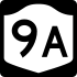 NYS Route 9A marker