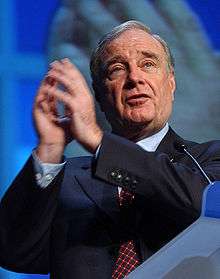 The Prime Minister of Canada, Paul Martin, former alumni of University of Ottawa