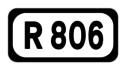 R806 road shield}}